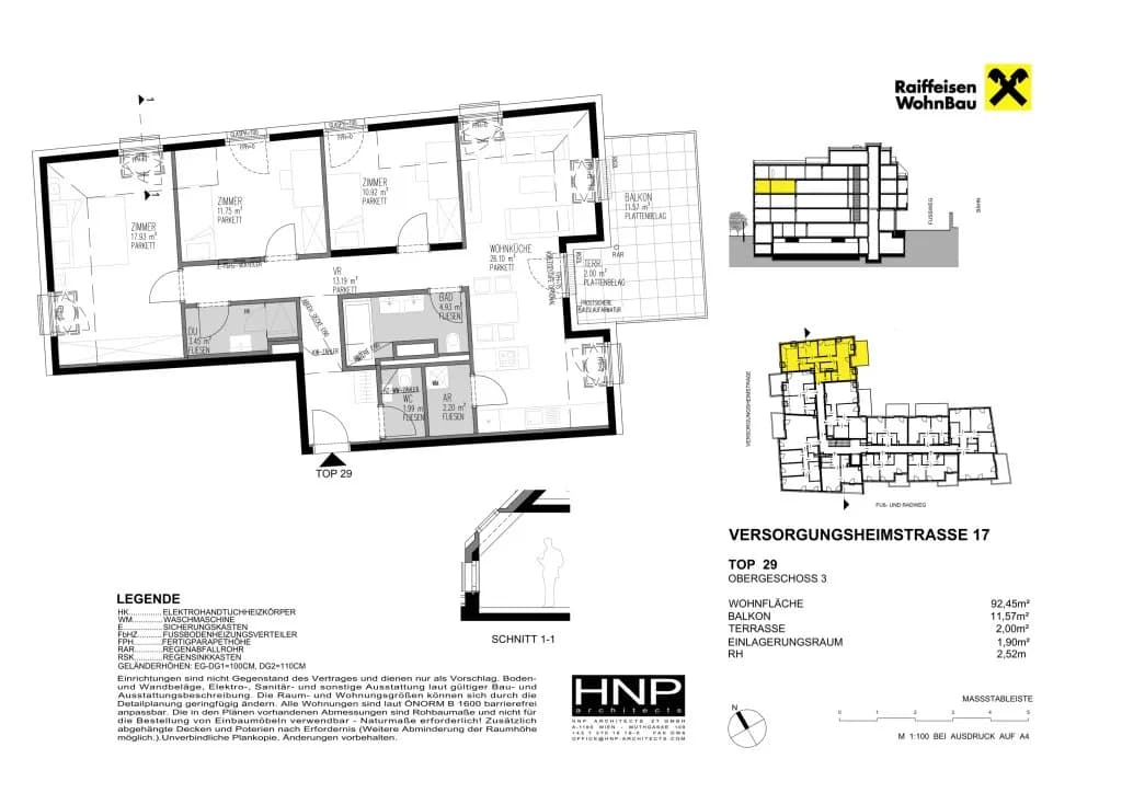 4-Zimmer-Wohnung kaufen in Wien – 92,45 m², € 779.000 – Bild 13 von 13