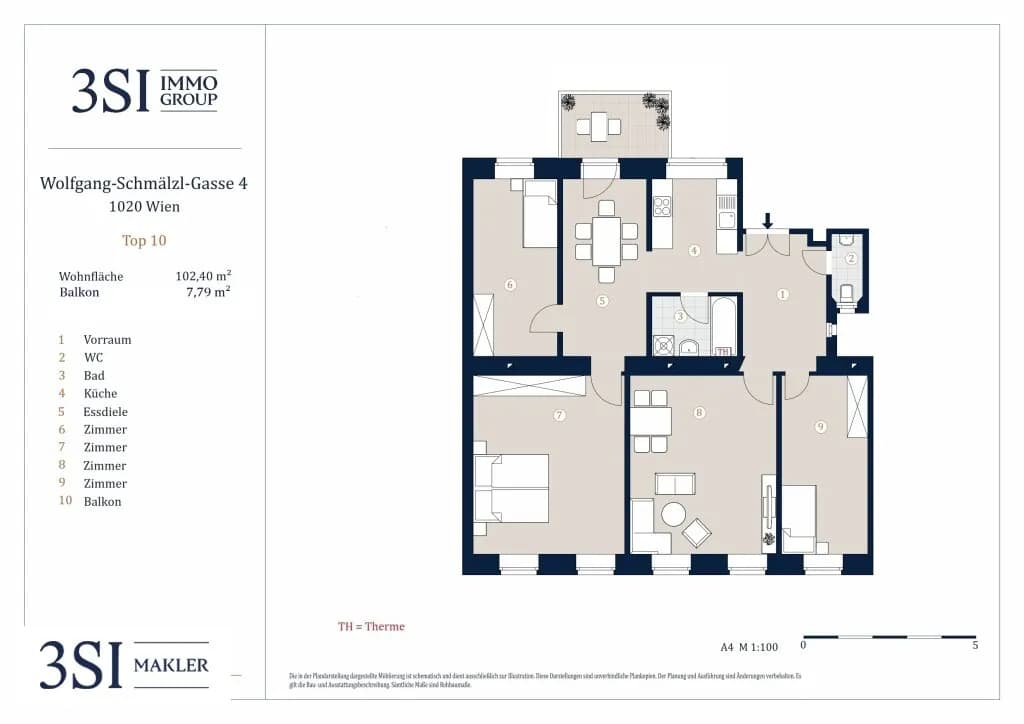4-Zimmer-Wohnung kaufen in Wien – 102,4 m², € 660.000 – Bild 19 von 19