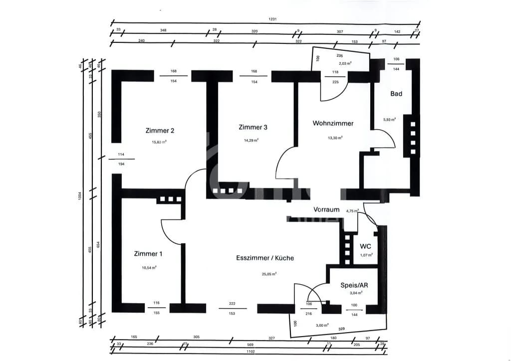 4-Zimmer-Wohnung kaufen in Voitsberg – 95 m², € 130.000 – Bild 10 von 11