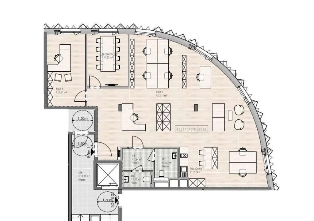 Gewerbeimmobilie mieten in Salzburg-Umgebung – 127 m², € 2.185 – Bild 2 von 2