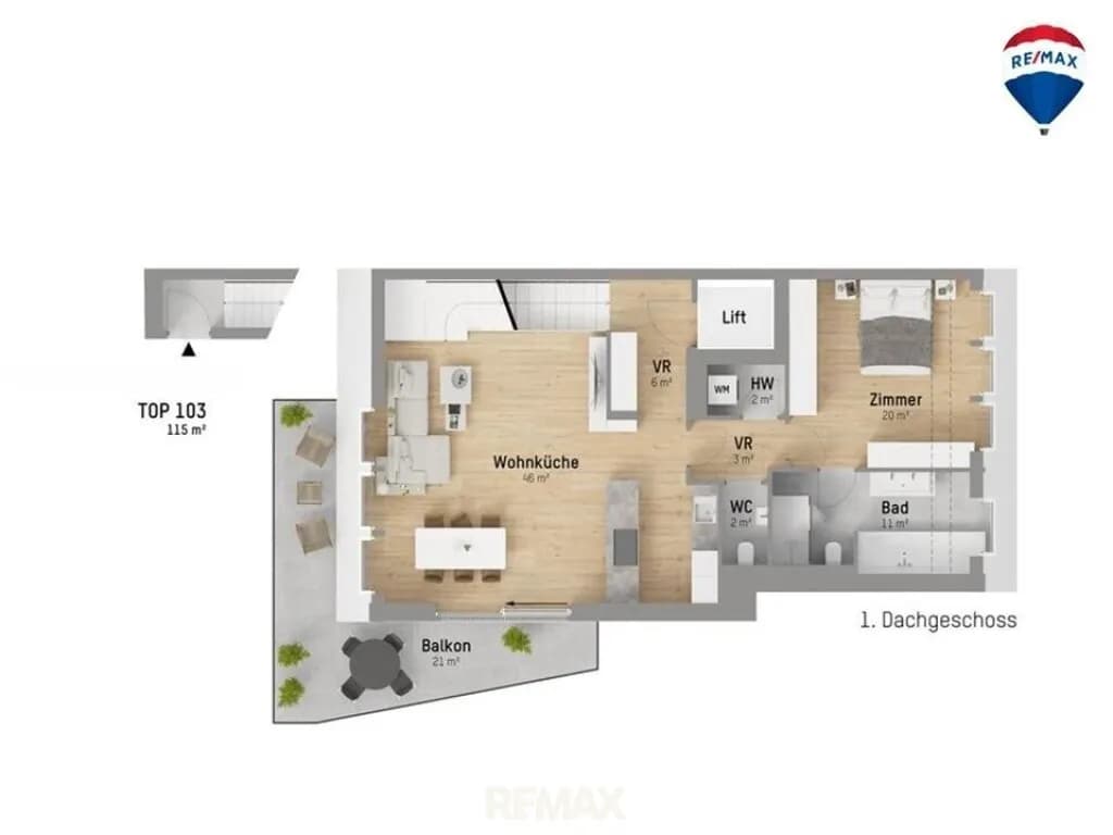 3-Zimmer-Wohnung kaufen in Wien – 116,09 m², € 1.099.900 – Bild 12 von 14