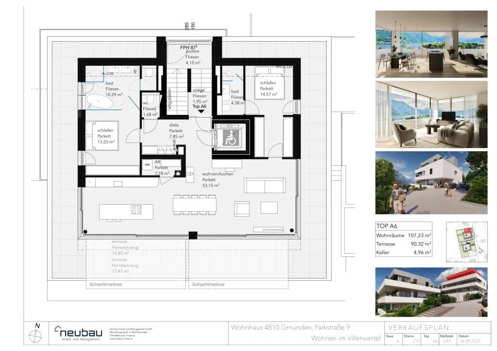 3-Zimmer-Wohnung kaufen in Gmunden – 107,23 m², € 2.112.600 – Bild 13 von 14