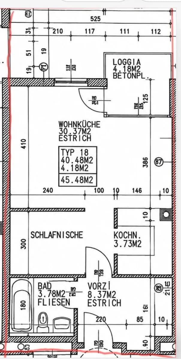 1-Zimmer-Wohnung mieten in Wien – 45 m², € 800 – Bild 13 von 13