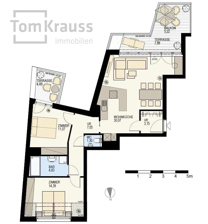 3-Zimmer-Wohnung kaufen in Wien – 71,86 m², € 605.400 – Bild 12 von 13
