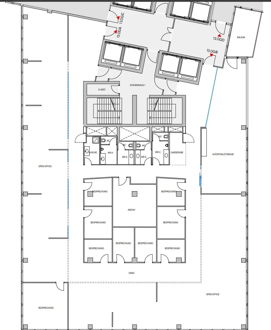 Gewerbeimmobilie mieten in Wien – 310 m², € 17 – Bild 18 von 21