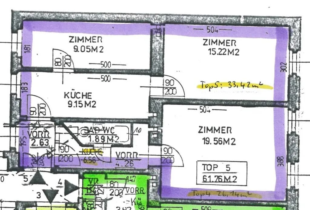 3-Zimmer-Wohnung kaufen in Wien – 62 m², € 219.000 – Bild 10 von 10