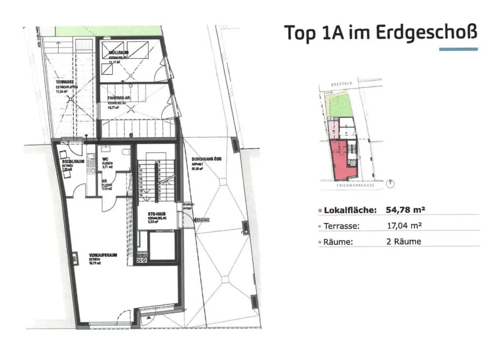 Immobilie kaufen in Wien – 55 m², € 204.000 – Bild 21 von 21