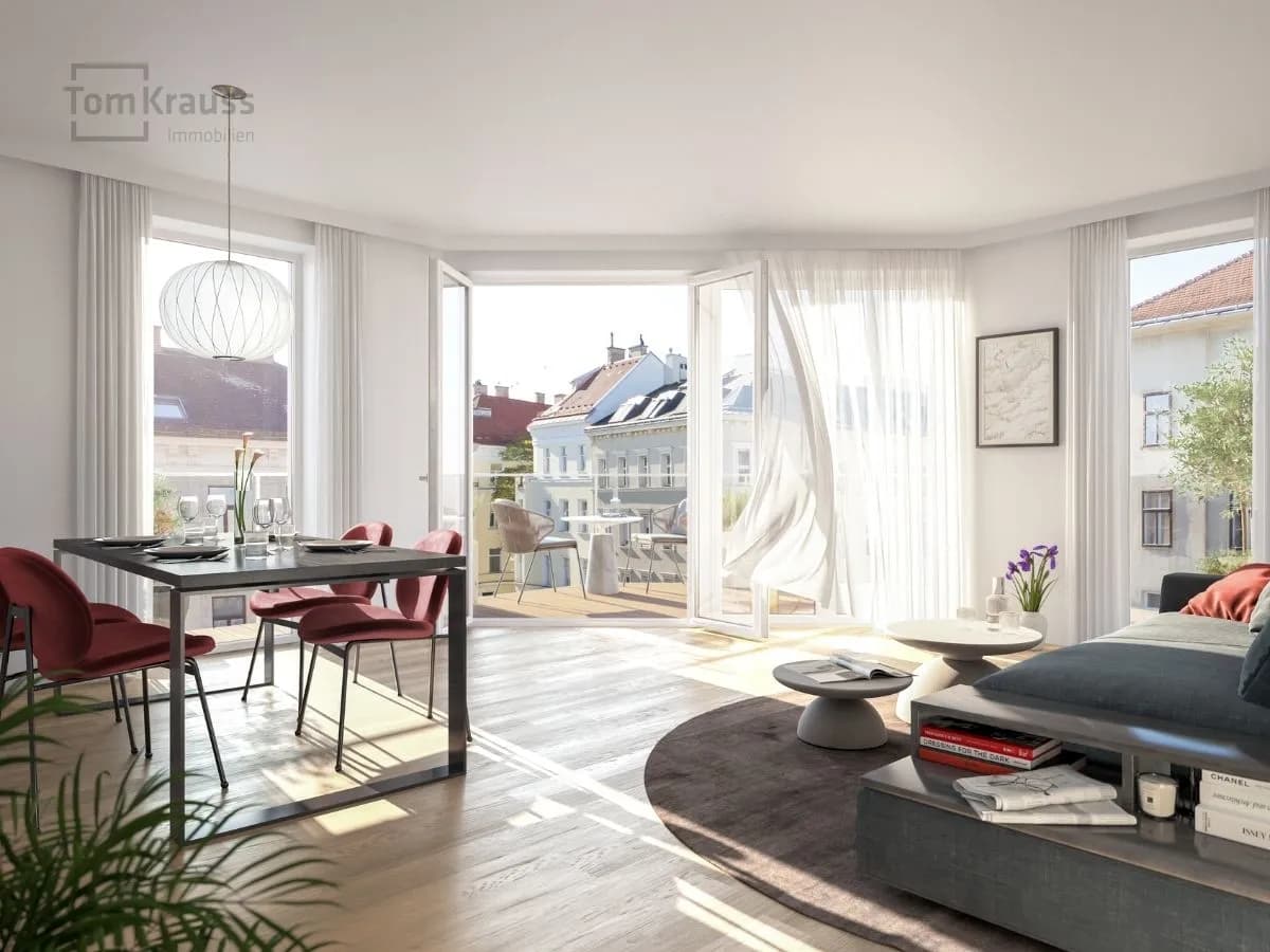 2-Zimmer-Wohnung kaufen in Wien – 40,83 m², € 490.900 – Bild 2 von 11