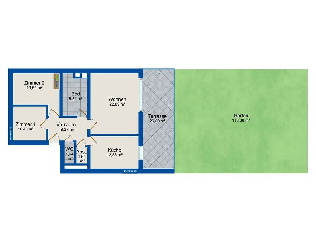 3-Zimmer-Wohnung kaufen in Baden – 80 m², € 350.000 – Bild 14 von 14