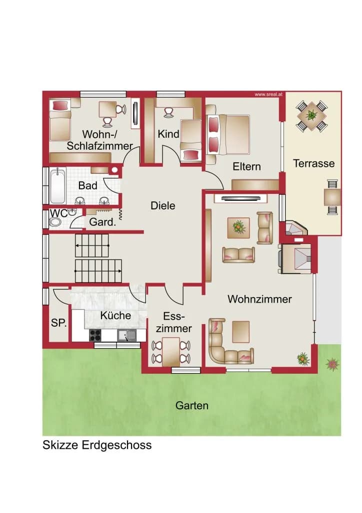 4-Zimmer-Haus kaufen in Feldkirch – 134,15 m², € 798.000 – Bild 39 von 43