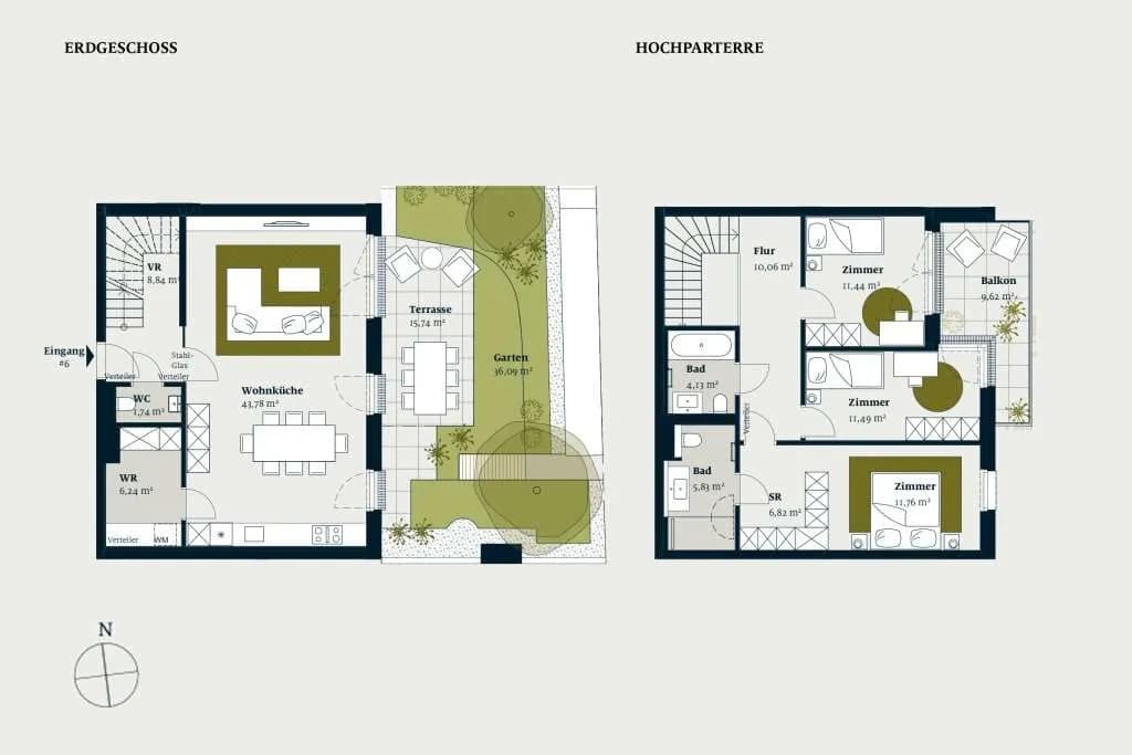 4-Zimmer-Wohnung kaufen in Wien – 122,13 m², € 1.099.200 – Bild 2 von 11