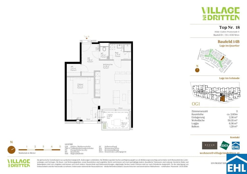 2-Zimmer-Wohnung kaufen in Wien – 59,35 m², € 419.000 – Bild 12 von 12