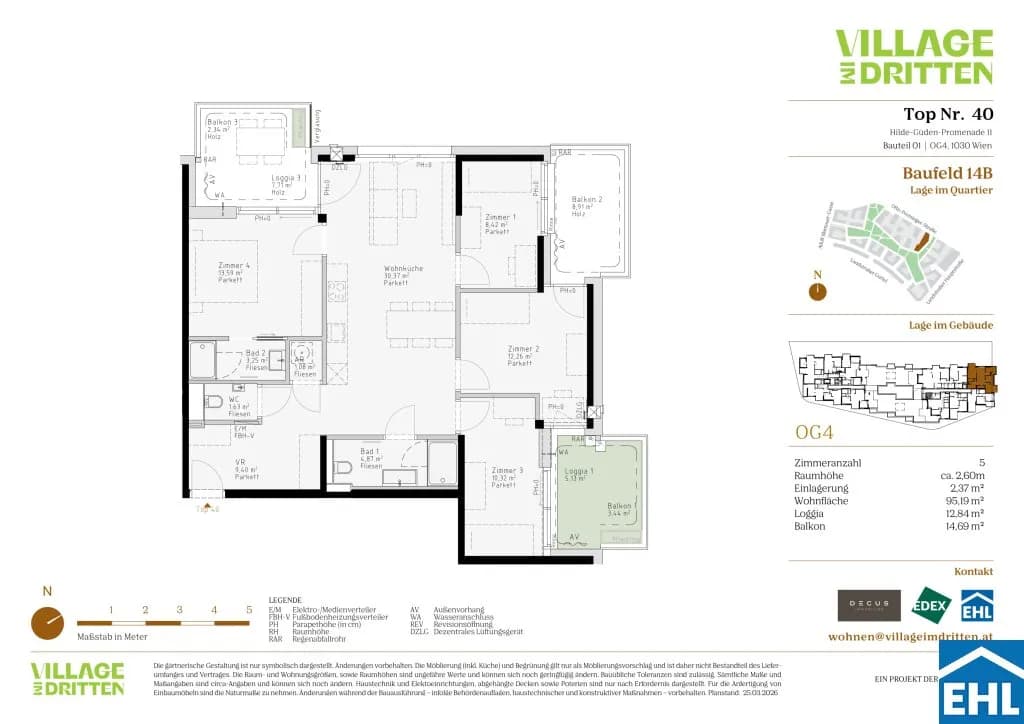 5-Zimmer-Wohnung kaufen in Wien – 95,19 m², € 852.000 – Bild 12 von 12