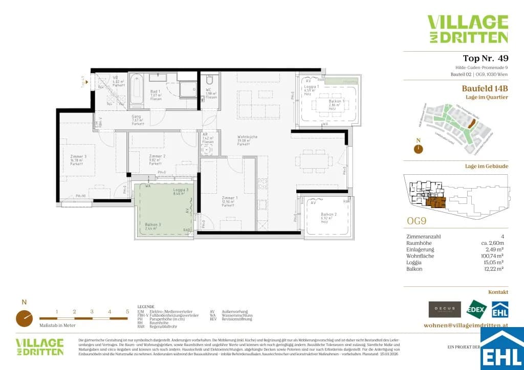 4-Zimmer-Wohnung kaufen in Wien – 99,39 m², € 860.000 – Bild 10 von 12