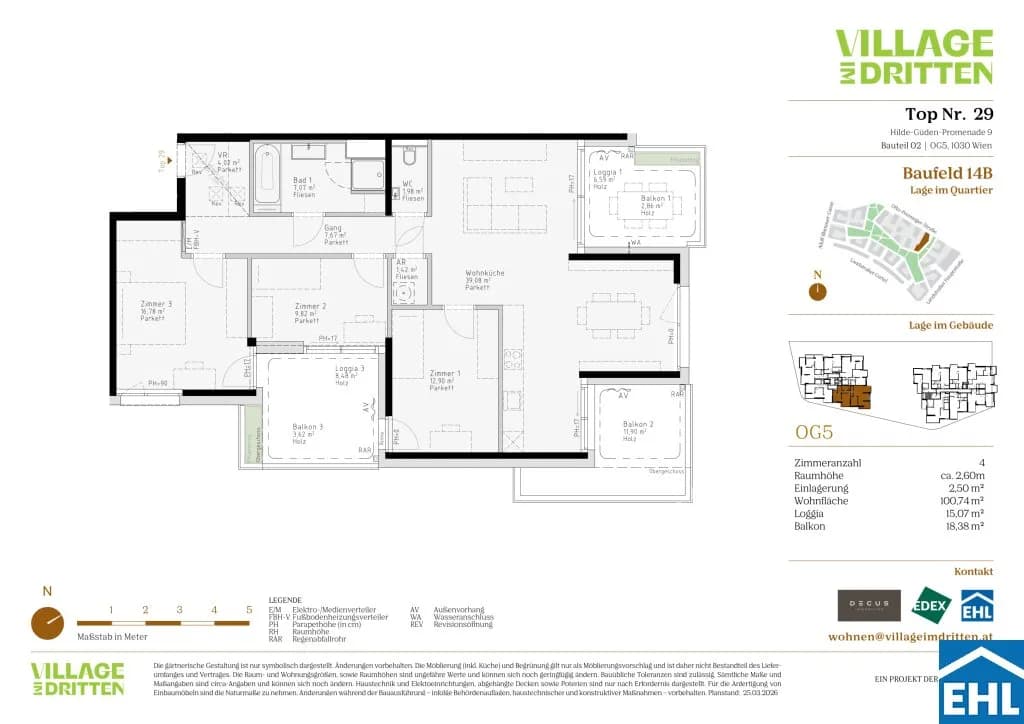 4-Zimmer-Wohnung kaufen in Wien – 99,39 m², € 860.000 – Bild 12 von 12