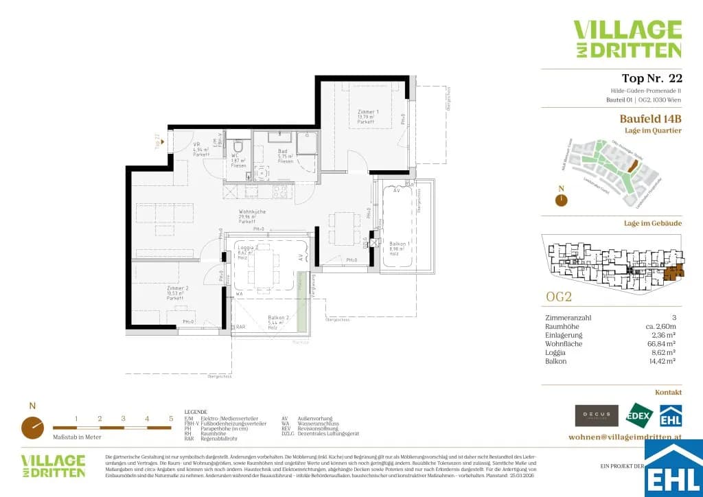 3-Zimmer-Wohnung kaufen in Wien – 66,14 m², € 527.000 – Bild 12 von 12