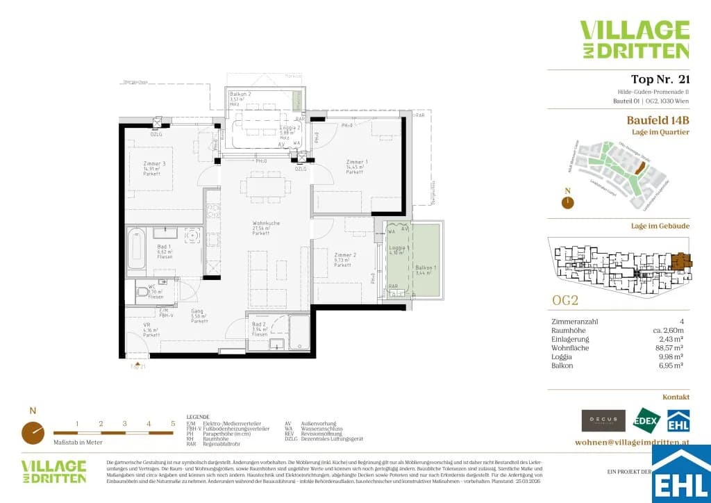 4-Zimmer-Wohnung kaufen in Wien – 88,45 m², € 703.000 – Bild 12 von 12