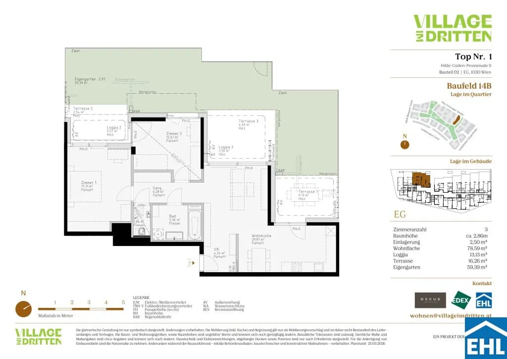 3-Zimmer-Wohnung kaufen in Wien – 78,59 m², € 630.000 – Bild 12 von 12