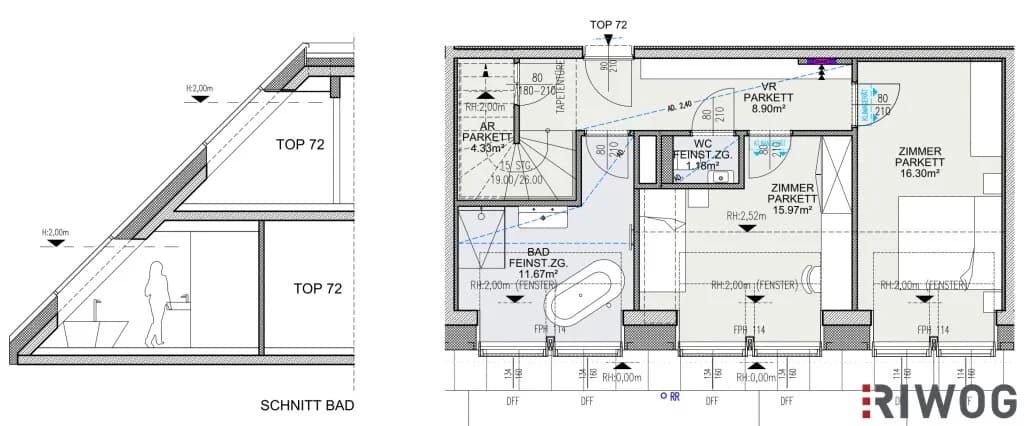 3-Zimmer-Wohnung kaufen in Wien – 128,02 m², € 990.000 – Bild 41 von 42