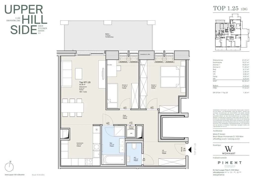 3-Zimmer-Wohnung kaufen in Wien – 82,07 m², € 999.000 – Bild 18 von 18