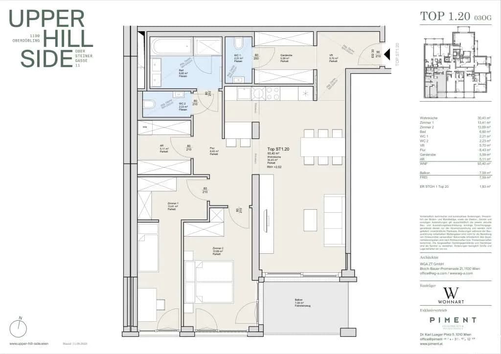 3-Zimmer-Wohnung kaufen in Wien – 90,71 m², € 899.000 – Bild 17 von 17