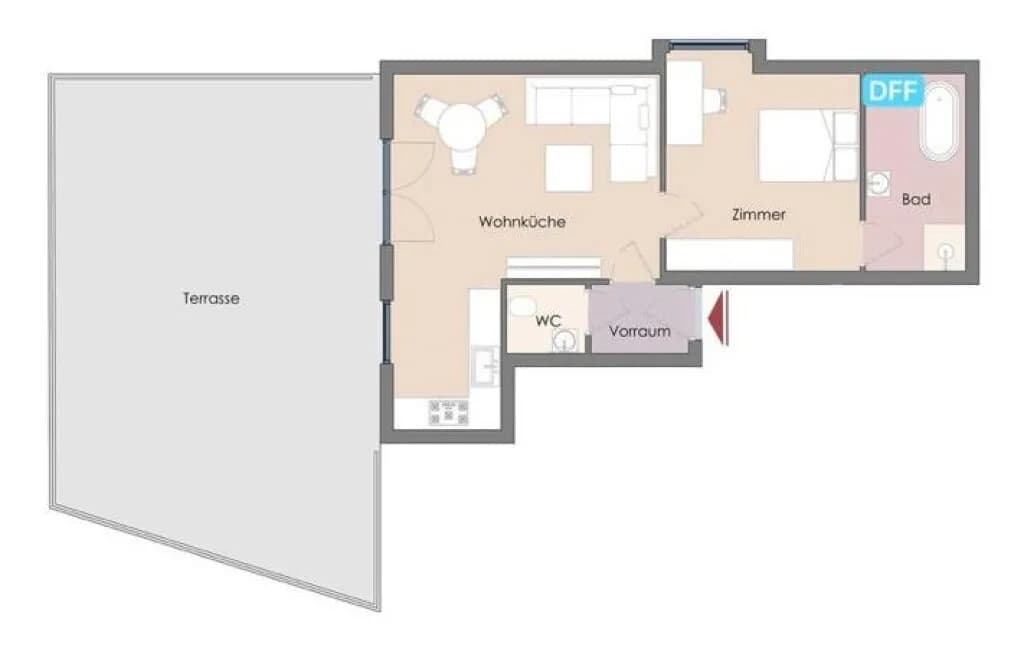 2-Zimmer-Wohnung kaufen in Mistelbach – 53,1 m², € 279.000 – Bild 9 von 9