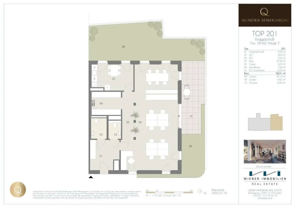 4-Zimmer-Gewerbeimmobilie kaufen in Wien – 98,91 m², € 890.000 – Bild 20 von 23