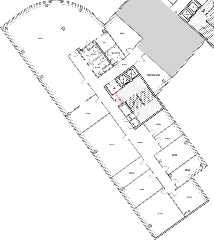 Gewerbeimmobilie mieten in Wien – 583 m², € 10.424 – Bild 4 von 4