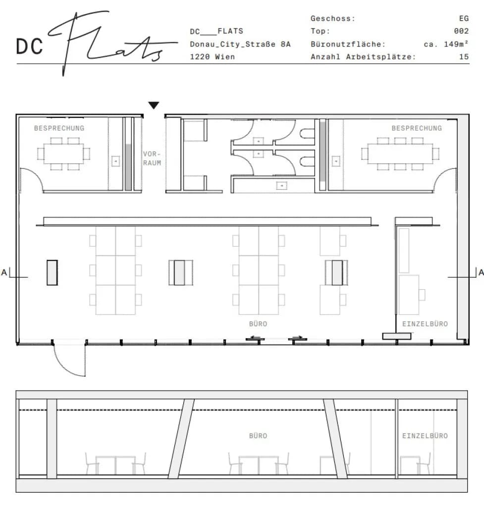 1-Zimmer-Gewerbeimmobilie mieten in Wien – 149 m², € 3.415 – Bild 5 von 5