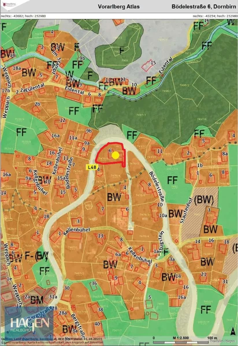 Grundstück kaufen in Dornbirn – 1 597 m² – Bild 14 von 14