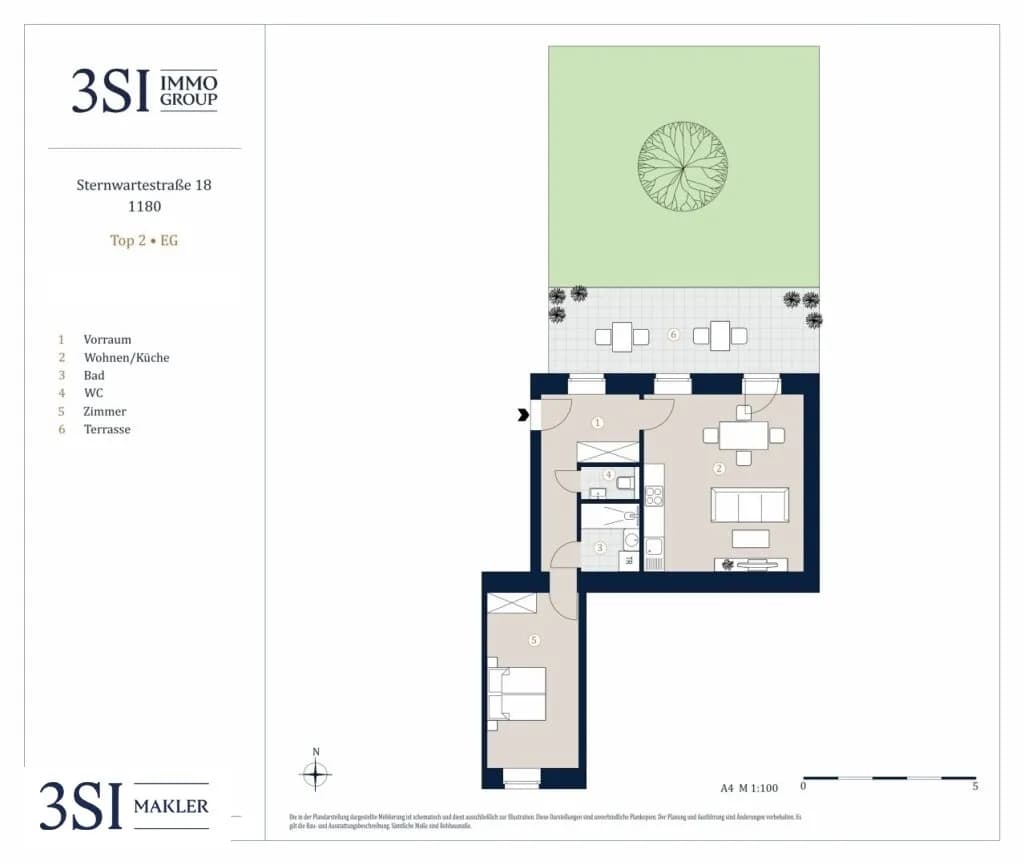 2-Zimmer-Wohnung kaufen in Wien – 51,34 m², € 399.000 – Bild 9 von 9