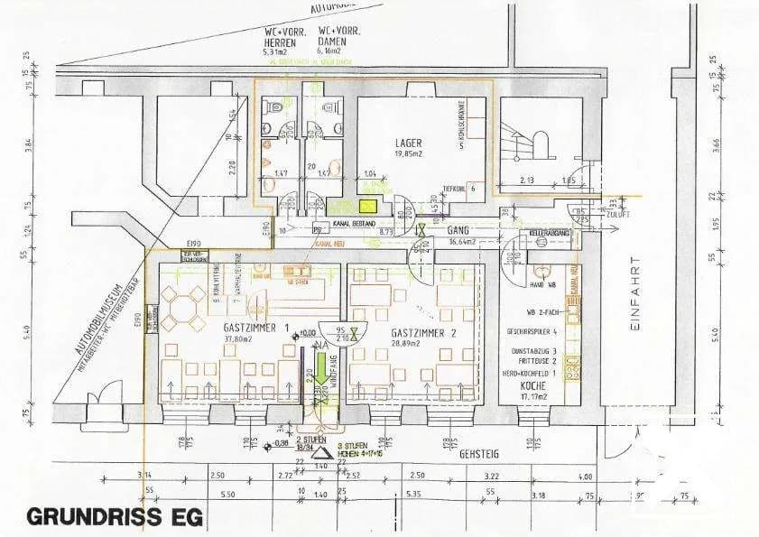 2-Zimmer-Gewerbeimmobilie mieten in Neunkirchen – 132 m², € 1.150 – Bild 12 von 12