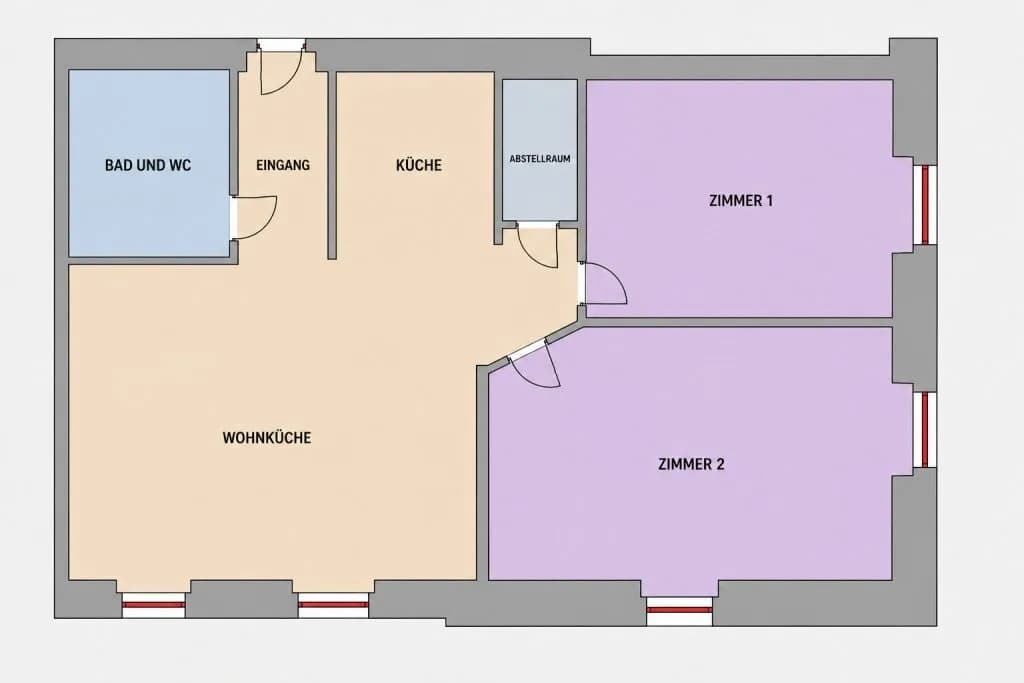 3-Zimmer-Wohnung mieten in Klagenfurt – 66,85 m², € 847 – Bild 14 von 14