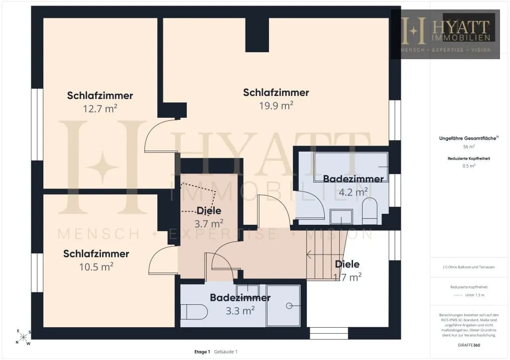 8-Zimmer-Haus kaufen in Wien – 228,8 m², € 1.190.000 – Bild 56 von 59