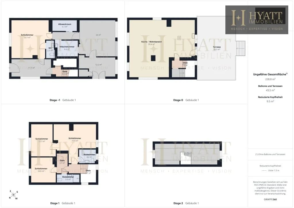 8-Zimmer-Haus kaufen in Wien – 228,8 m², € 1.190.000 – Bild 58 von 59