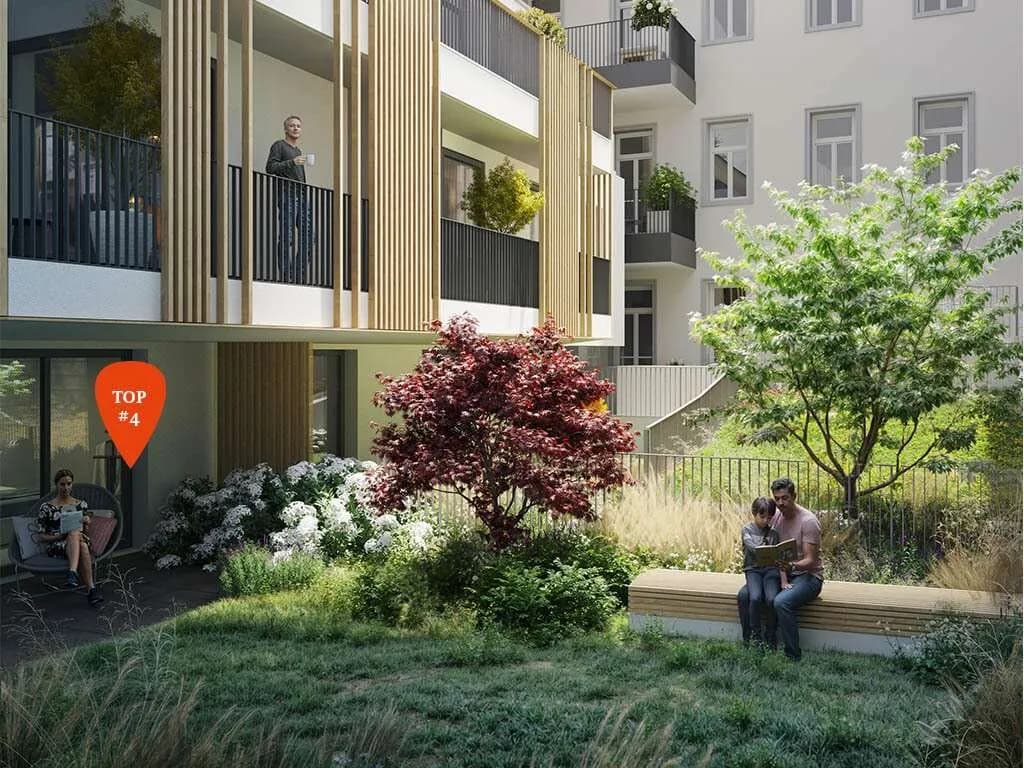 2-Zimmer-Wohnung kaufen in Wien – 52,08 m², € 442.700 – Bild 3 von 12