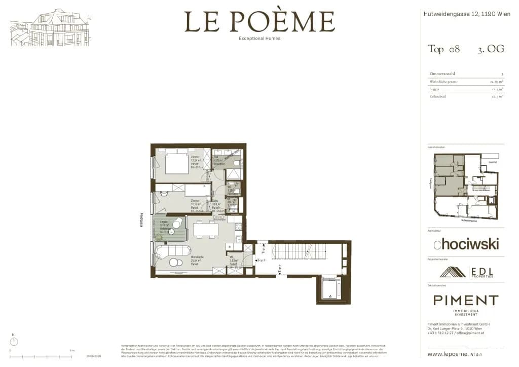 3-Zimmer-Wohnung kaufen in Wien – 63,43 m², € 625.000 – Bild 17 von 17