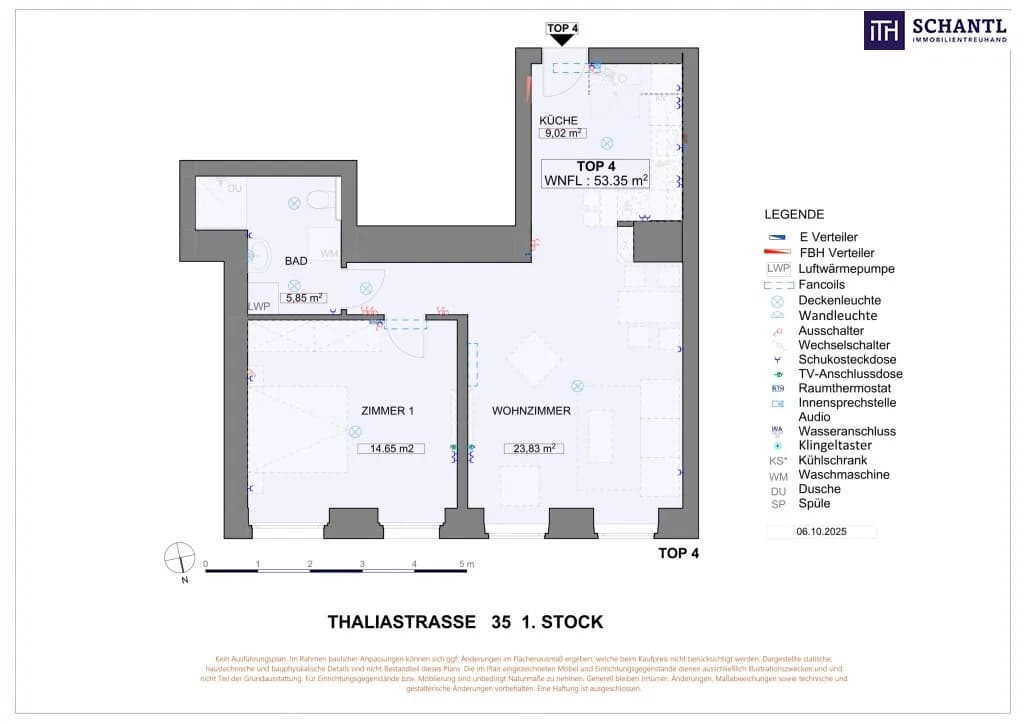 2-Zimmer-Wohnung kaufen in Wien – 53,35 m², € 329.000 – Bild 12 von 12