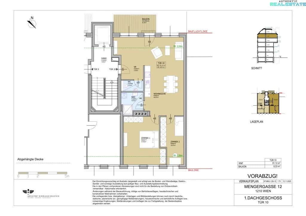 3-Zimmer-Wohnung kaufen in Wien – 81,12 m², € 495.000 – Bild 7 von 8