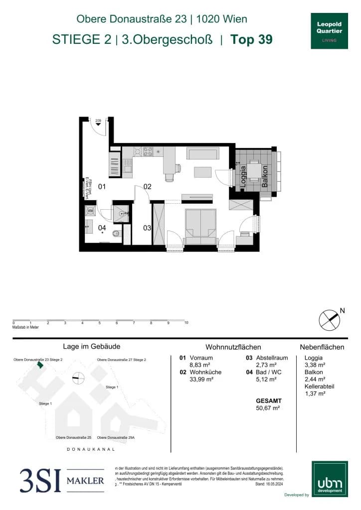 1-Zimmer-Wohnung kaufen in Wien – 51,14 m², € 481.000 – Bild 29 von 29