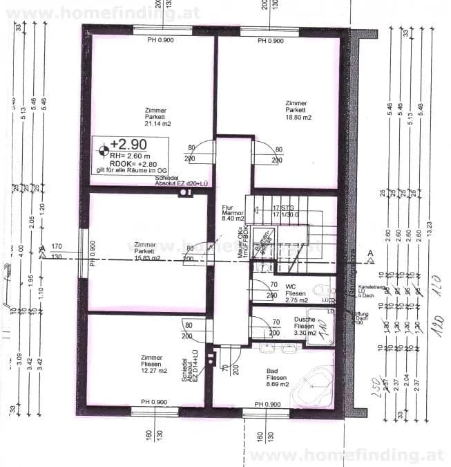 6-Zimmer-Haus mieten in Mödling – 200 m², € 4.990 – Bild 17 von 25