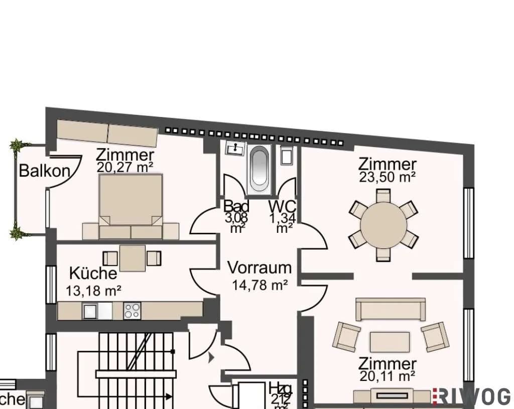 3-Zimmer-Wohnung kaufen in Wien – 94,91 m², € 629.000 – Bild 10 von 10
