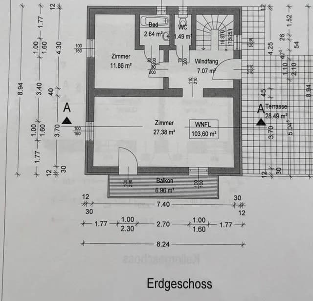 5-Zimmer-Haus kaufen in Wolfsberg – 114 m², € 285.000 – Bild 20 von 21