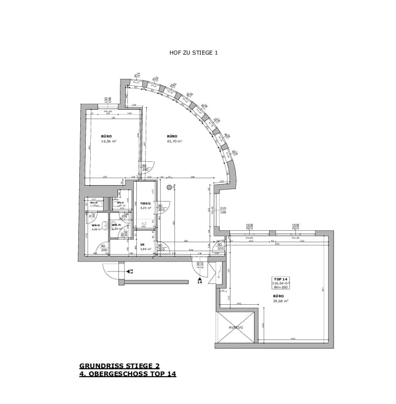 Gewerbeimmobilie mieten in Wien – 122 m², € 13 – Bild 11 von 11