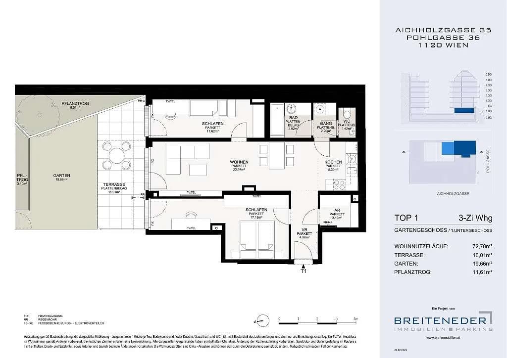 3-Zimmer-Wohnung kaufen in Wien – 72,78 m², € 475.000 – Bild 9 von 10