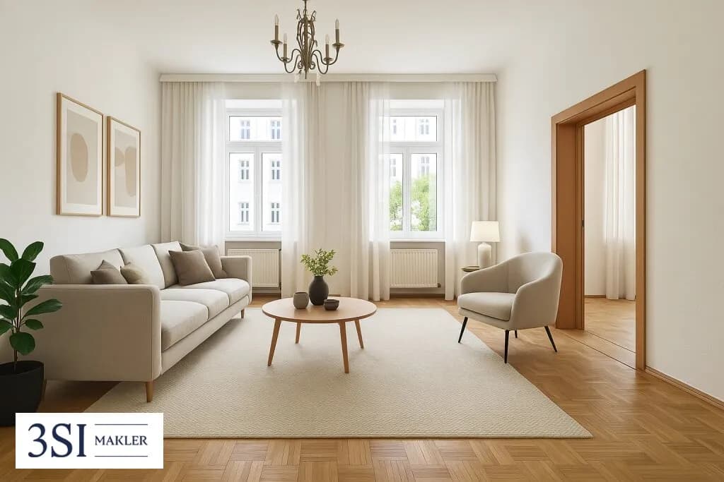 2-Zimmer-Wohnung kaufen in Wien – 57,01 m², € 249.000 – Bild 1 von 19