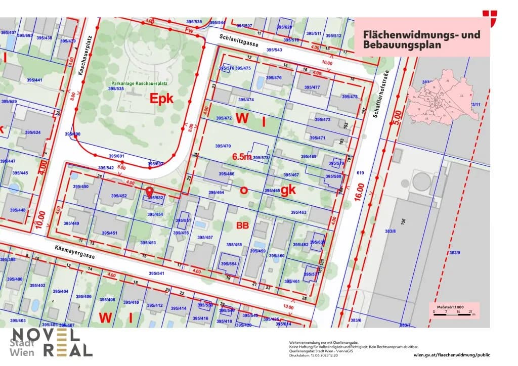 Grundstück kaufen in Wien – 498 m², € 450.000 – Bild 16 von 17