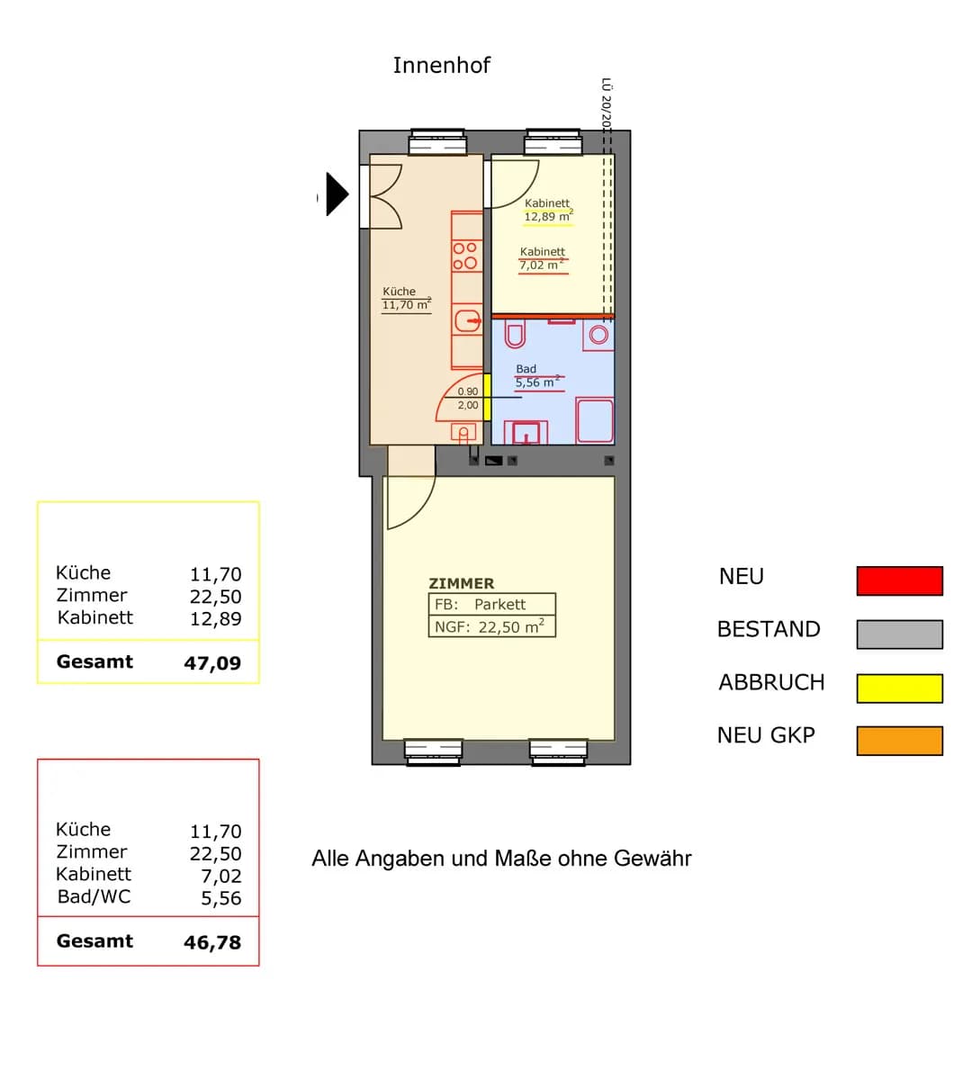 2-Zimmer-Wohnung kaufen in Wien – 46,78 m², € 249.000 – Bild 8 von 8