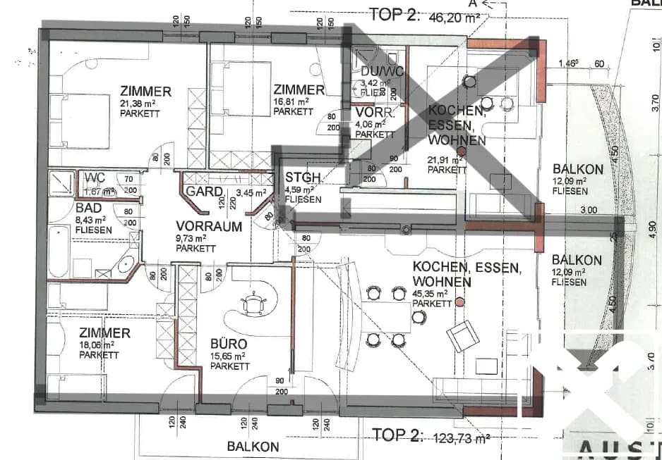 4-Zimmer-Wohnung mieten in Tamsweg – 123 m², € 1.345 – Bild 10 von 10