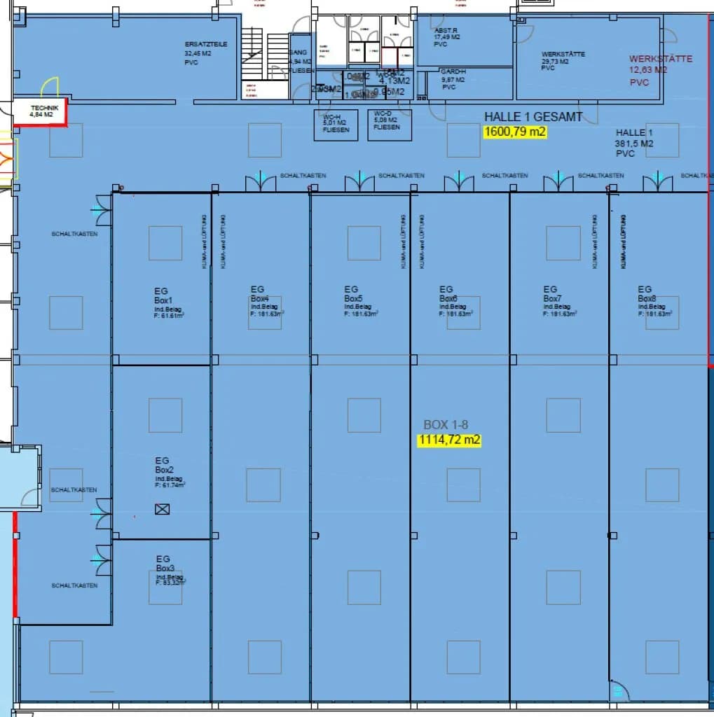 Gewerbeimmobilie mieten in Wien – 1 601 m², € 13.927 – Bild 6 von 7